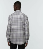 Burberry - Caxton checked cotton shirt