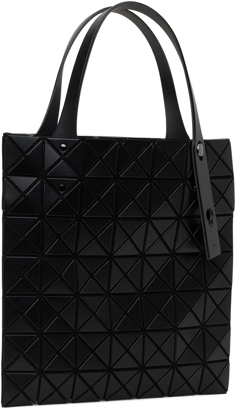 BAO BAO ISSEY MIYAKE Black Prism Matte Tote Bao Bao Issey Miyake