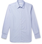 The Row - Keith Striped Cotton Shirt - Blue