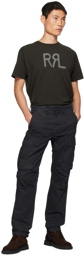 RRL Black Surplus Cargo Pants