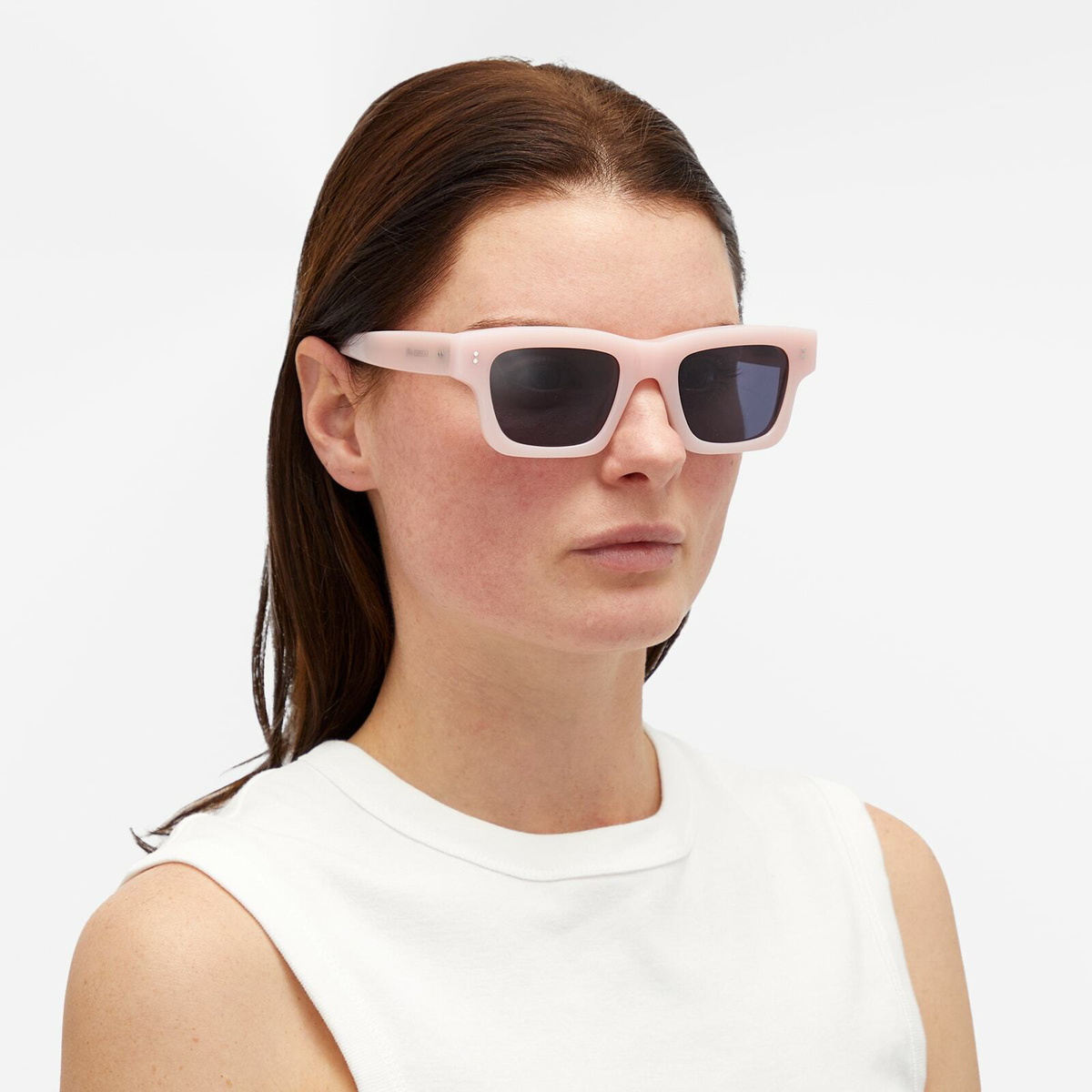 JW Anderson Women's Rectangle Sunglasses in Pink 