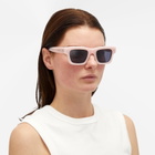 JW Anderson Women's Rectangle Sunglasses in Pink 