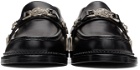 Toga Virilis Black Leather Loafers