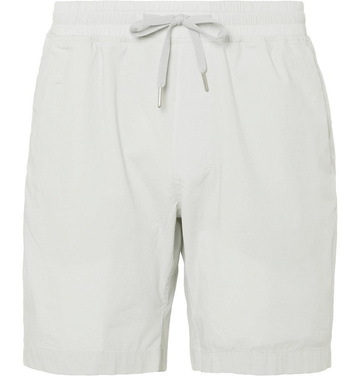 Photo: Lululemon - Bowline Stretch-Cotton Jersey Drawstring Shorts - Gray