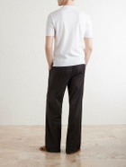 Altea - Cotton-Piqué T-Shirt - White