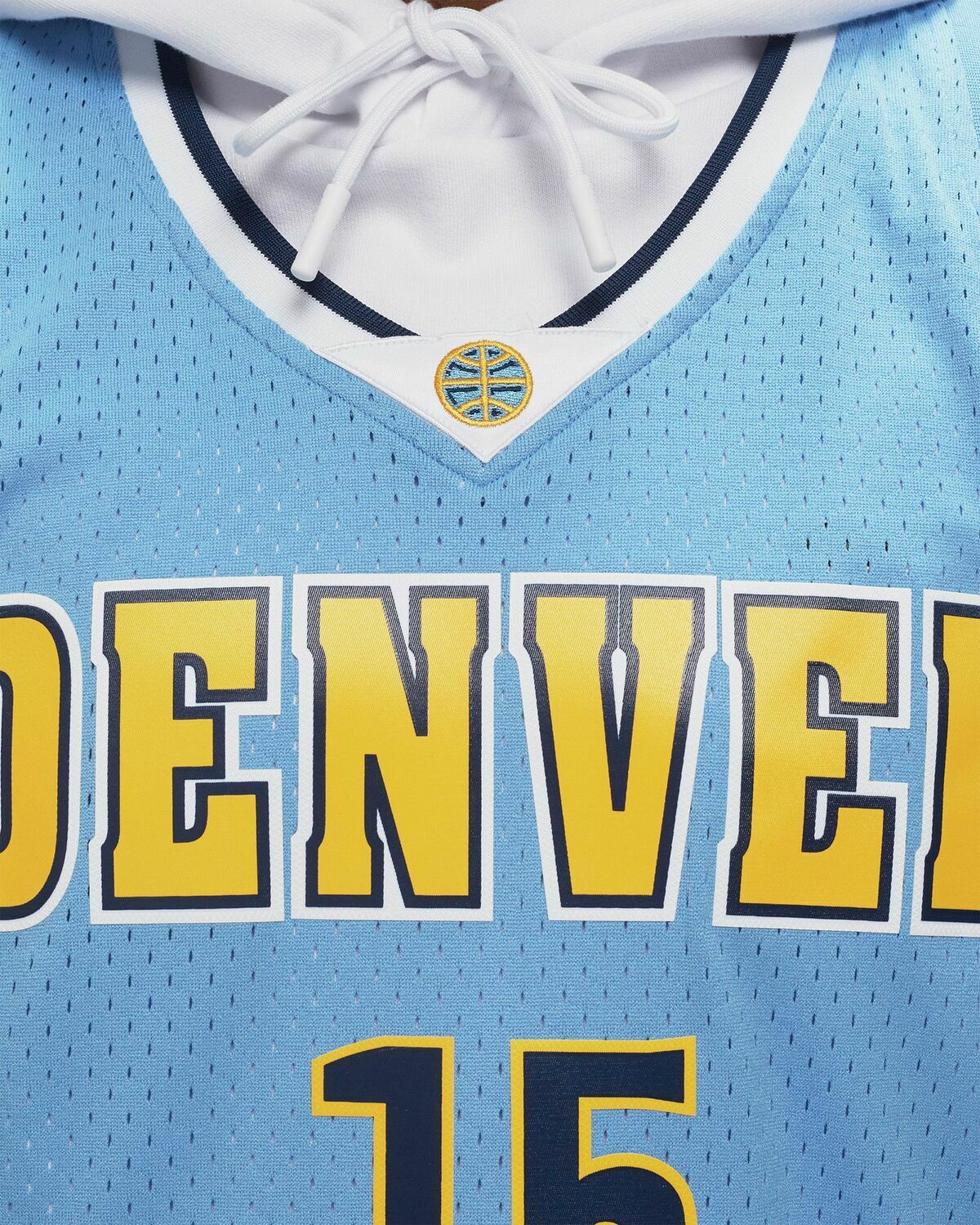 Mitchell & Ness Nba Swingman Jersey Denver Nuggets Alternate 2016 17 Nikola Jokic #15 Blue Jerseys