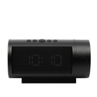 Newgate Clocks Pil LED Alarm Clock in Black 