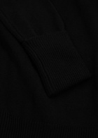 Paige Raundi Cut-out Wool-blend Jumper Black