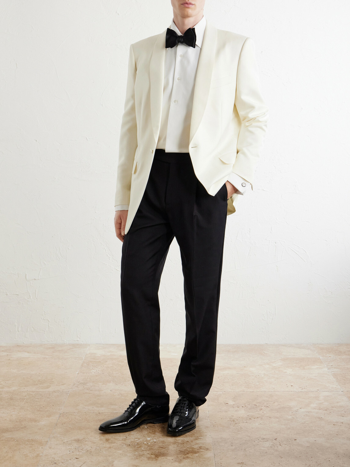 TOM FORD - Cotton-Piqué Shirt - White
