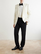 TOM FORD - Cotton-Piqué Shirt - White