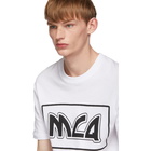 McQ Alexander McQueen White Box Logo T-Shirt