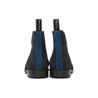 PS by Paul Smith Navy Suede Gerald Chelsea Boots