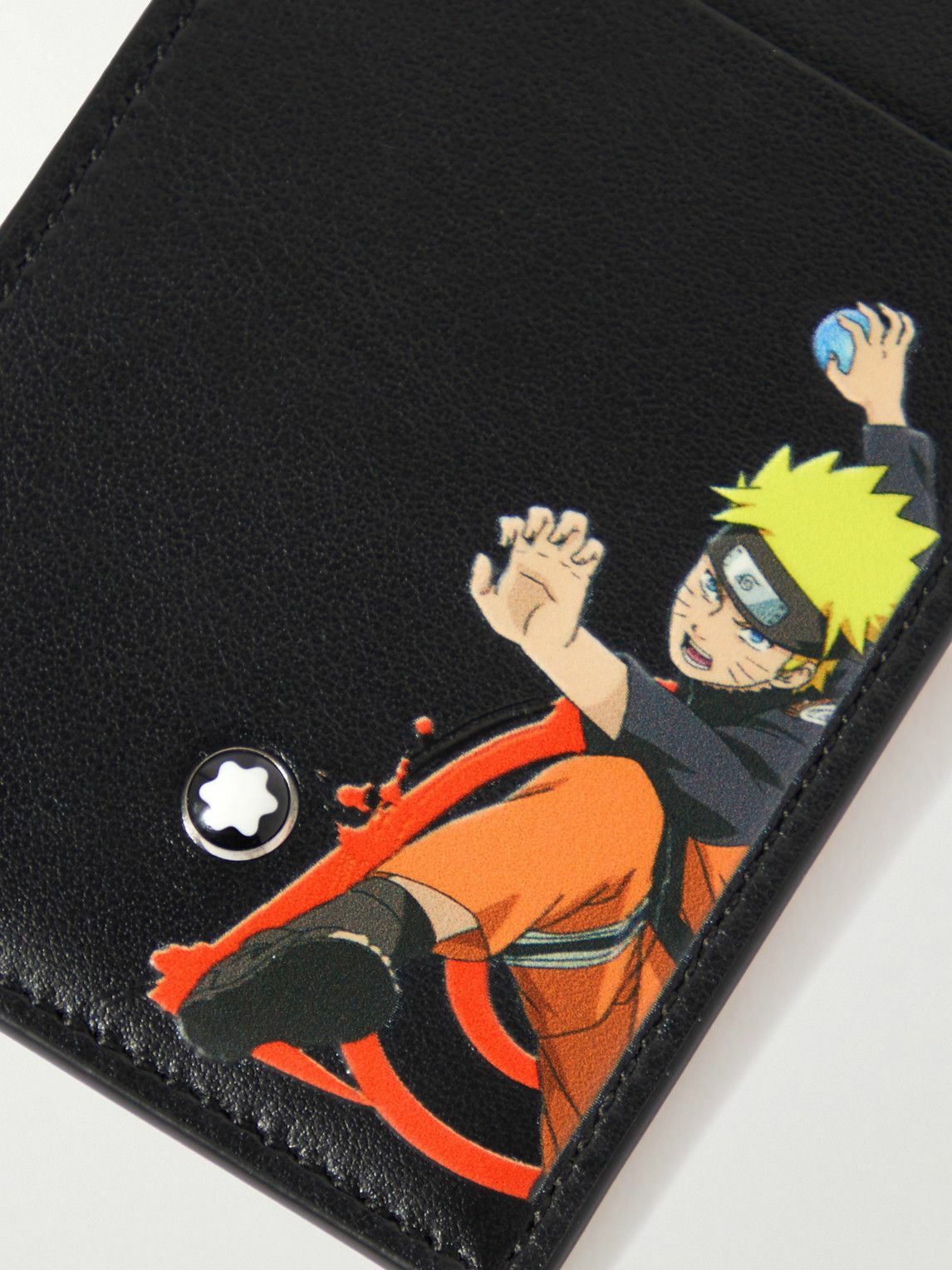 Montblanc Naruto Printed Full Grain Leather Cardholder Montblanc