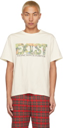 ERL White 'Exist' T-Shirt