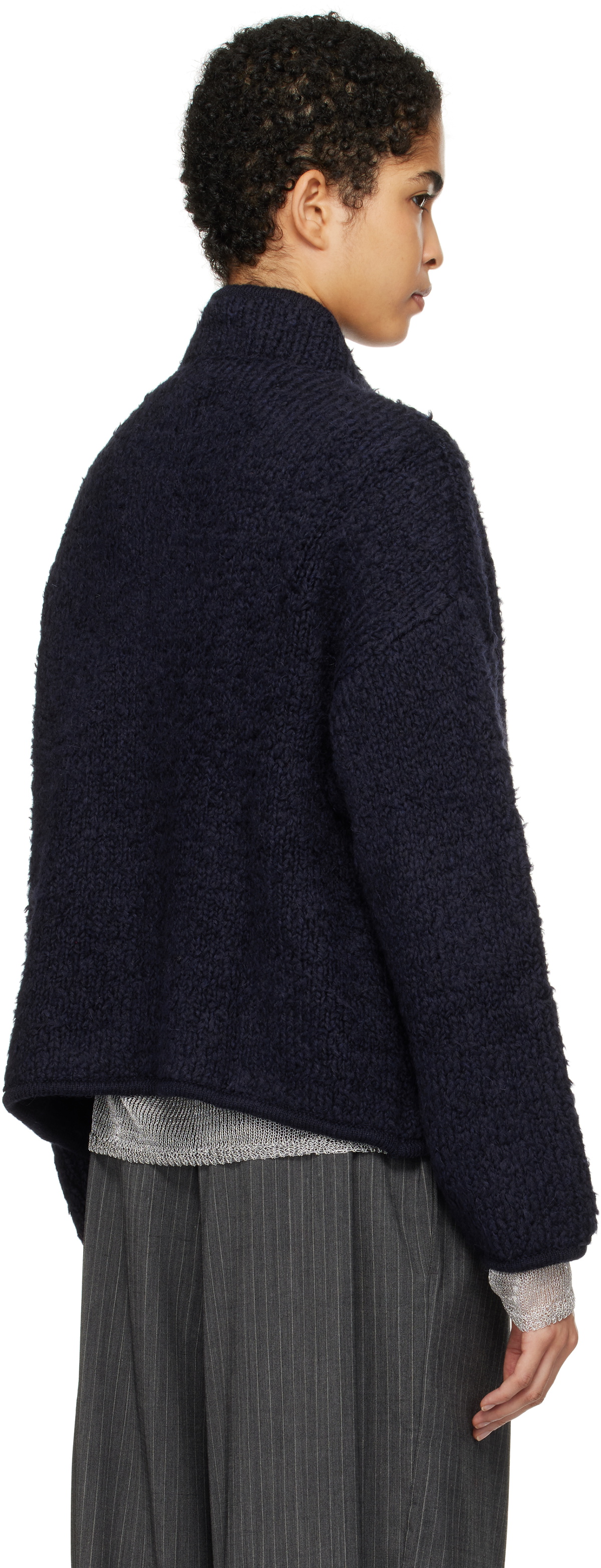 Cordera Navy Teddy Jacket