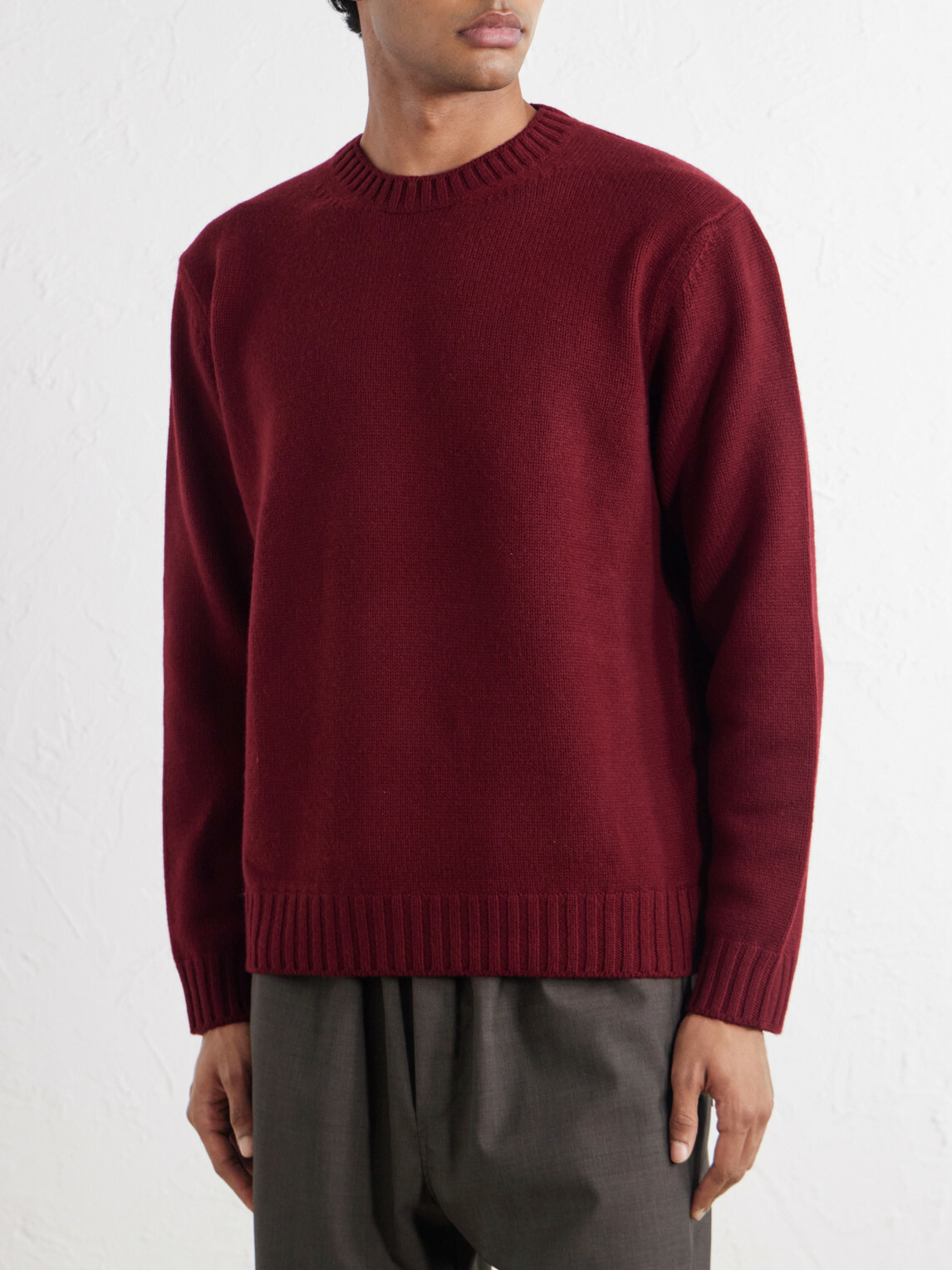 Saman Amel - Cashmere Sweater - Burgundy