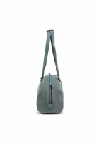 Diesel 1DR Dome-Shoulder bag in denim with Oval D logo - Shoulder Bags - Unisex - Blue