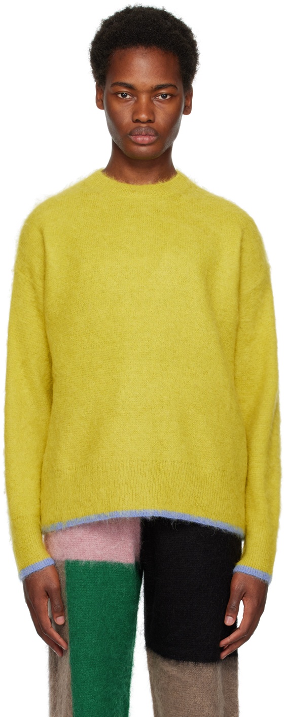 ZANKOV Yellow Neil Sweater