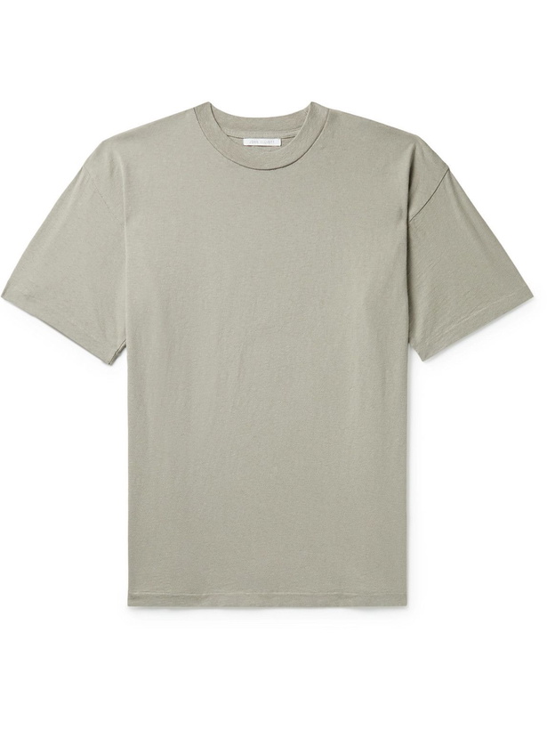 Photo: John Elliott - University Cotton-Jersey T-Shirt - Gray