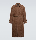 Auralee - Herringbone wool and silk coat