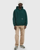 Carhartt WIP Hooded Label Script Sweat Green Mens Hoody