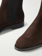 Edward Green - Newmarket Suede Chelsea Boots - Brown