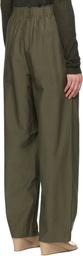 Silk Laundry Green Cotton Silk Paper Bag Lounge Pants