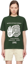 Museum of Peace & Quiet Green 'Mano Curativa' T-Shirt