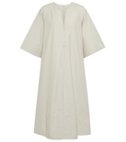 Deveaux New York - Cotton-blend midi dress