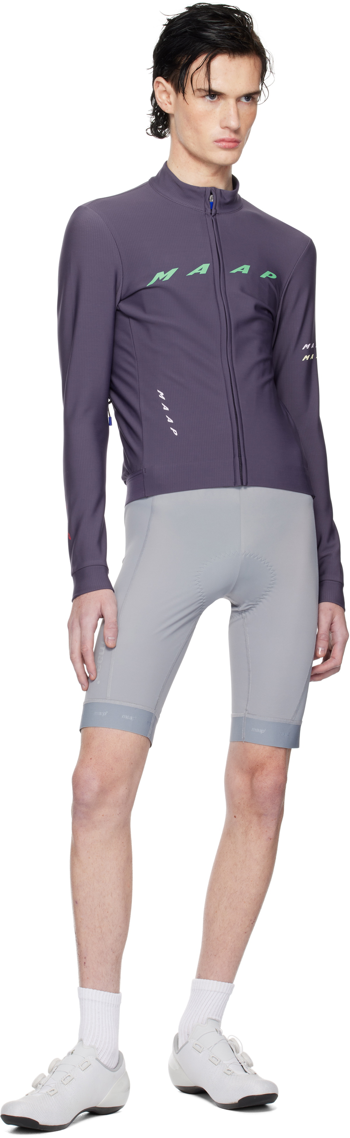 MAAP Purple Level Thermal LS Jersey 2.0 T-shirt