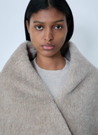 Max Mara Fringed Wool Scarf