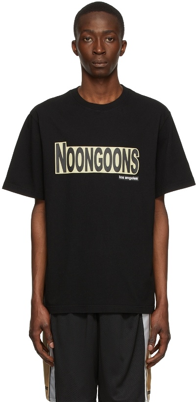 Photo: Noon Goons Black Cotton T-Shirt