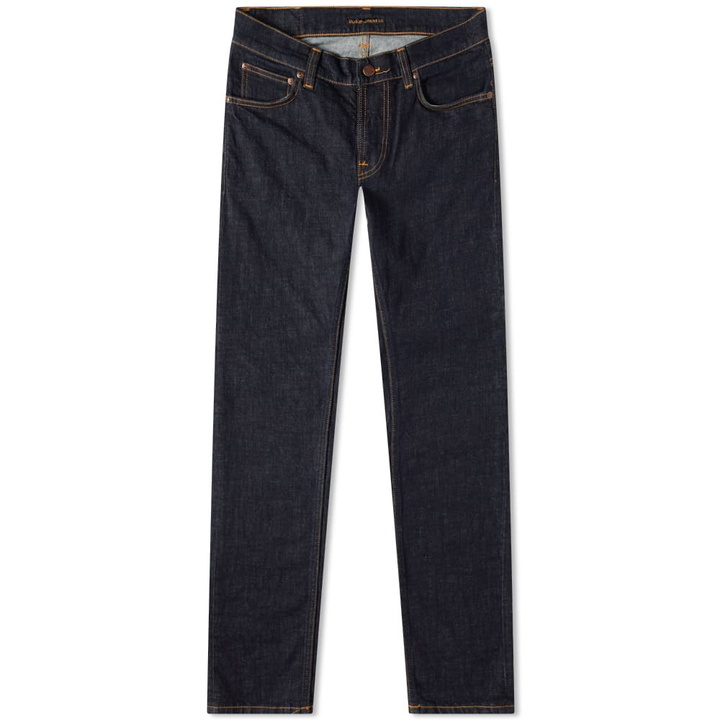 Photo: Nudie Jeans Co Men's Nudie Tight Terry Jean in Rinse Twill