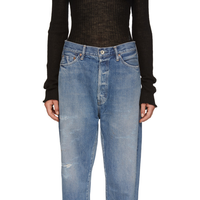 Chimala Blue Tapered Cut Selvedge Jeans