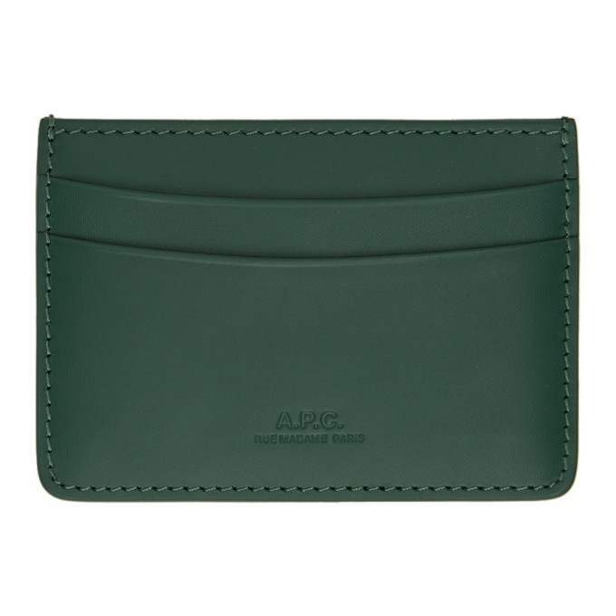 Photo: A.P.C. Green Andre Card Holder