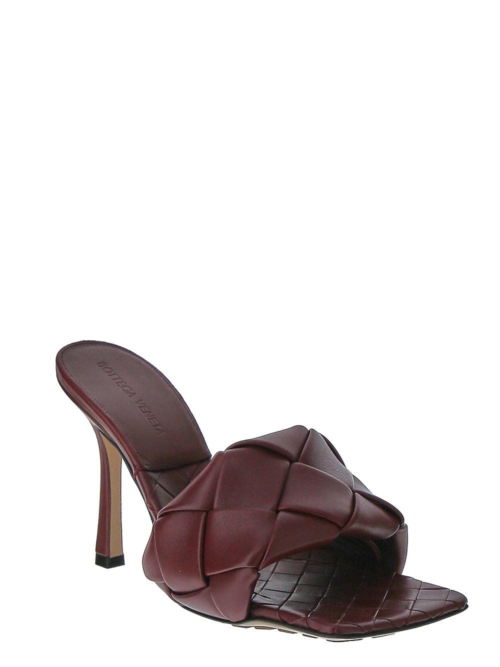 【送料&関税込】Bottega Veneta The Lido Leather Mules BOTTEGA VENETA Lido intrecciato leather mules | NET-A-PORTER