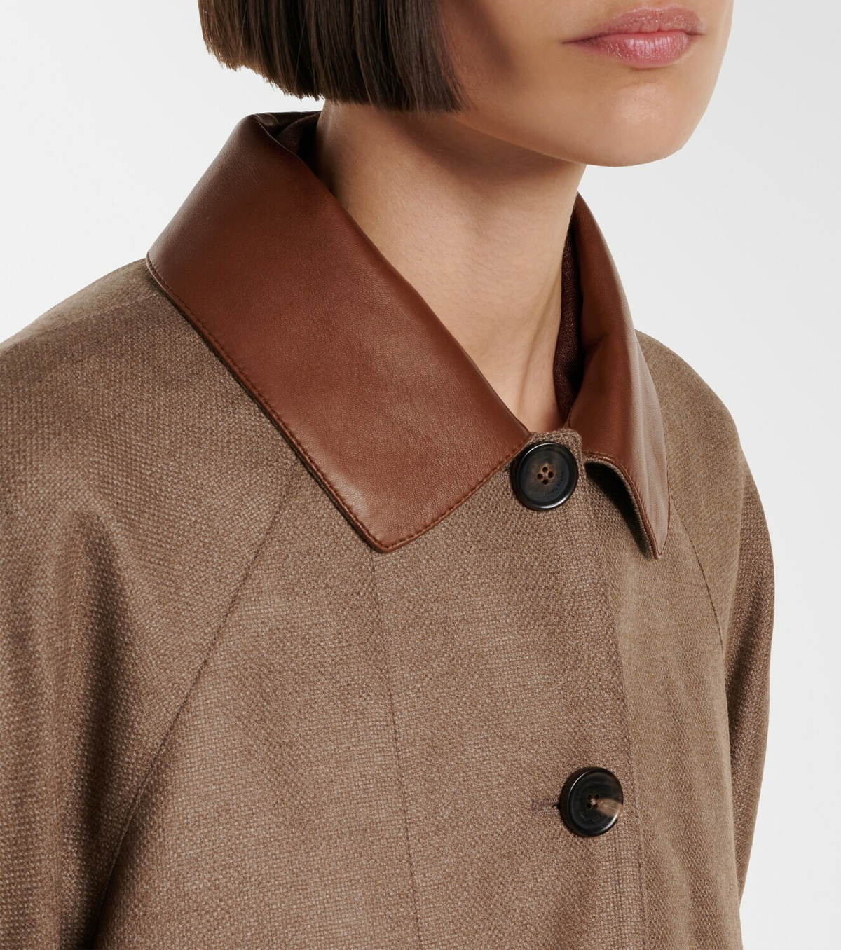Loro Piana Kiefer cashmere and silk bomber jacket