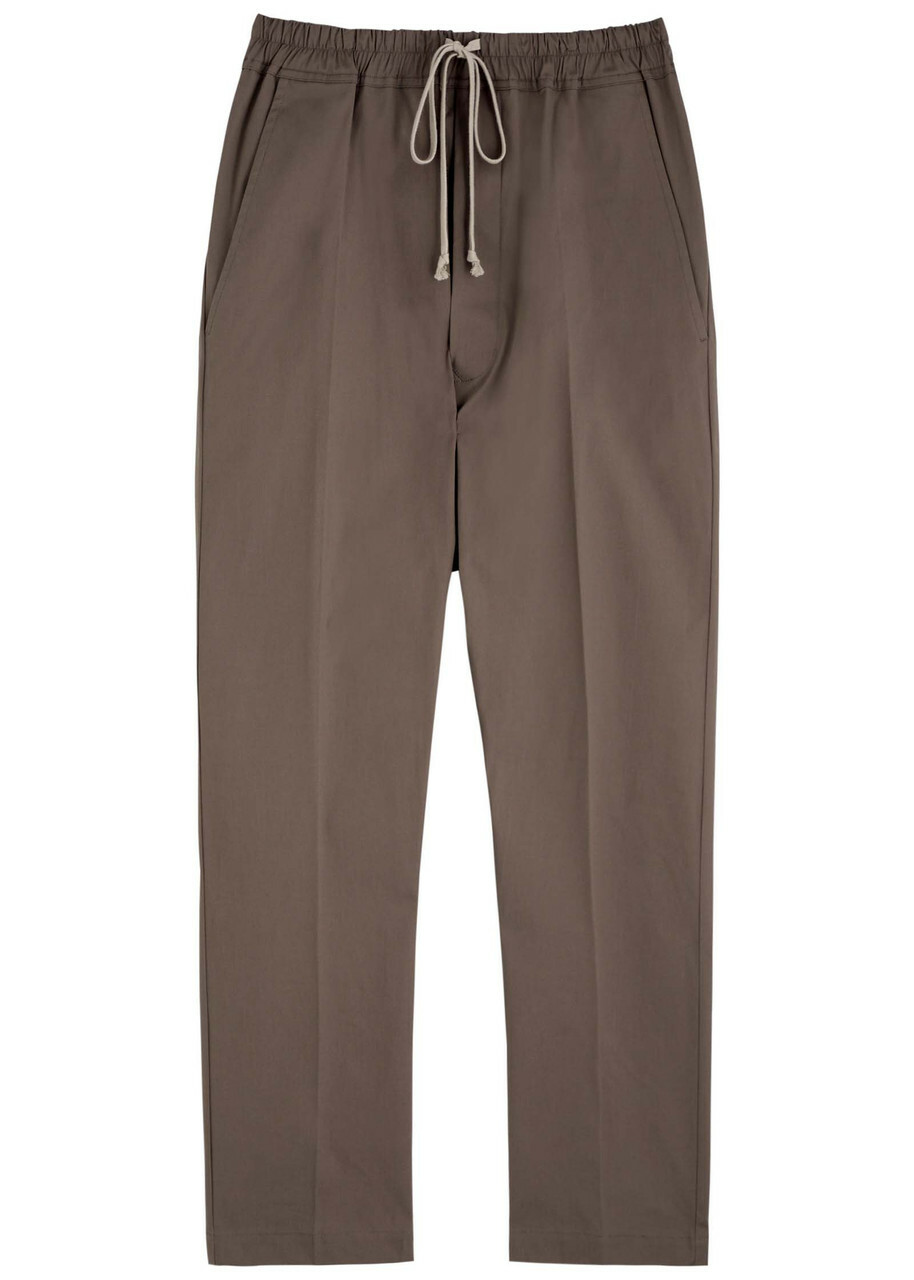 Rick Owens Black Slim Long Astaire Trousers Rick Owens