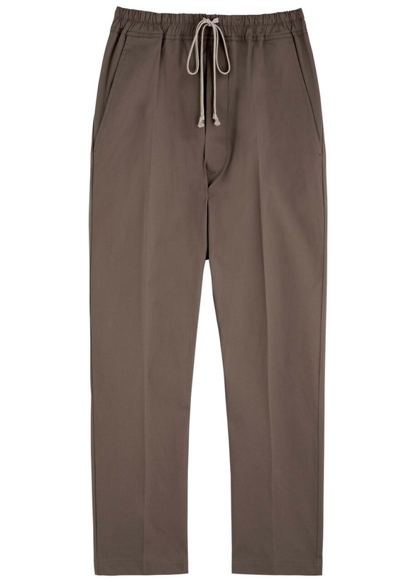 Photo: Rick Owens Cotton-poplin Sweatpants Grey