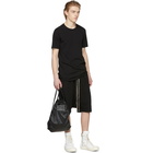 Rick Owens Drkshdw Black Drawstring Pods Shorts