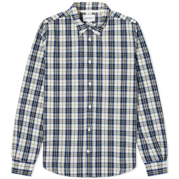 Photo: Norse Projects Button Down Osvald Check Shirt