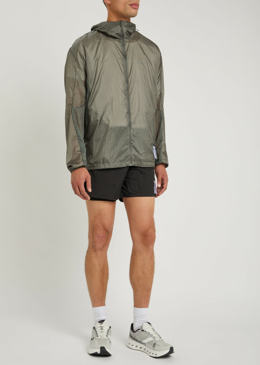 Satisfy Men's Pertex Diamond Fuse Windbreaker - Shadow