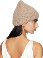 Gabriela Hearst Taupe Pacino Beanie