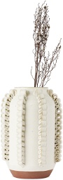 Perla Valtierra Off-White Lola C Grande Vase