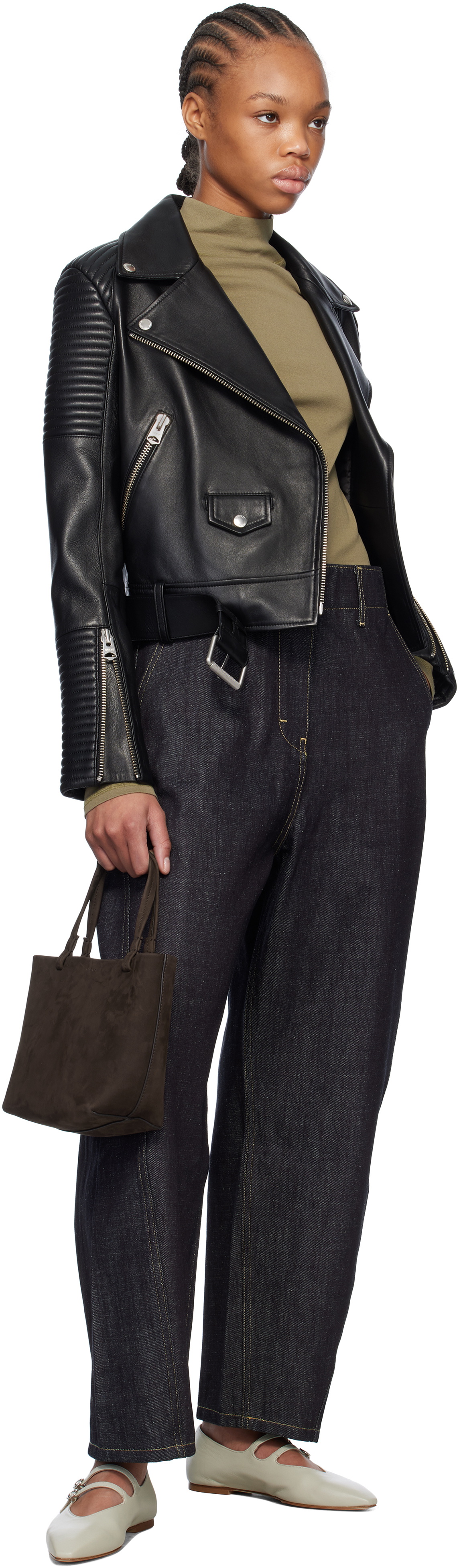 MACKAGE Black Masina Leather Jacket