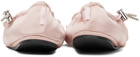 Rombaut Pink Aura Ballerina Flats