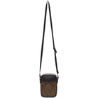 Fendi Brown Small Fendi Mania Crossbody Bag