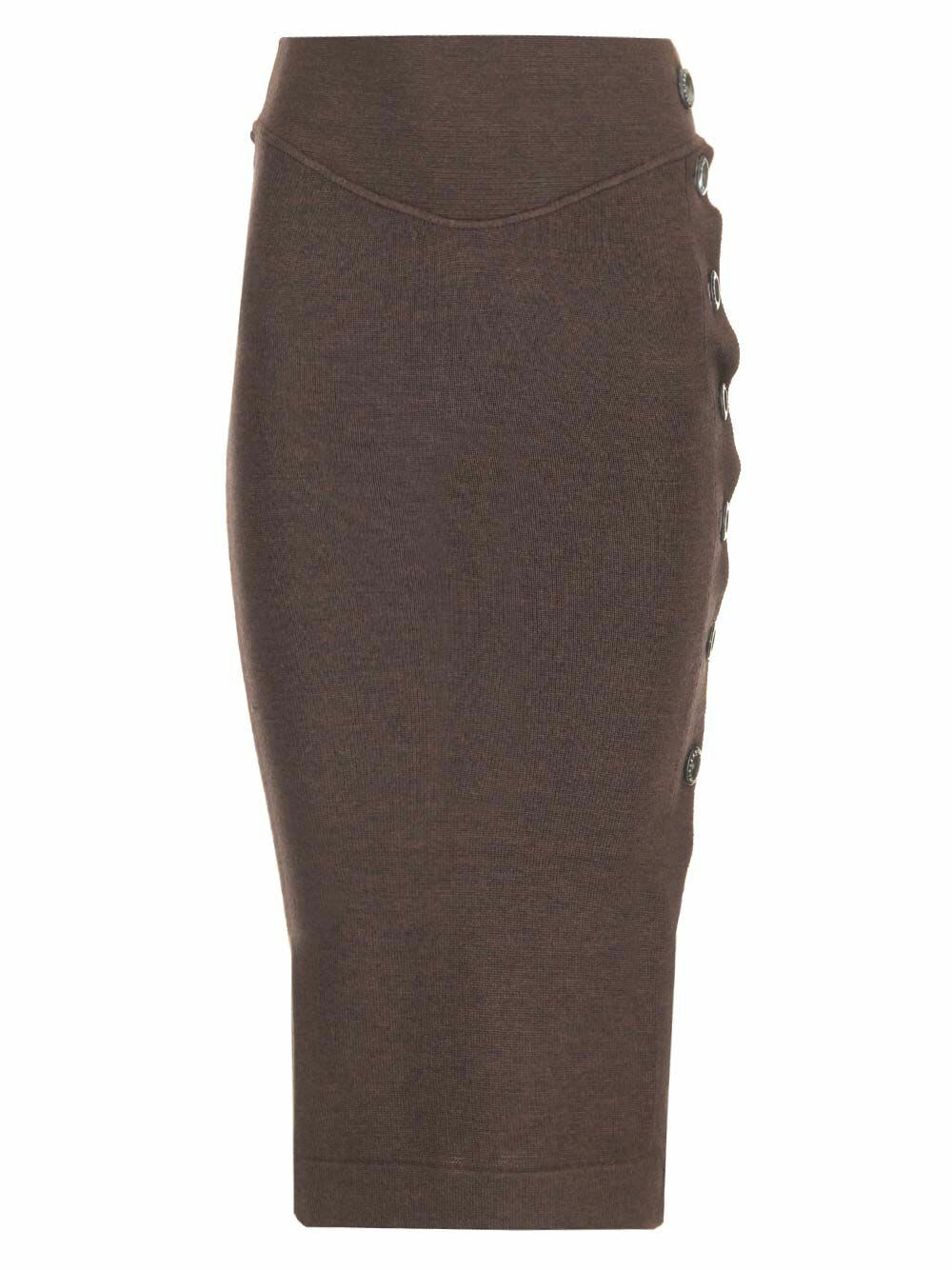 VIVIENNE WESTWOOD pinstriped pencil skirt