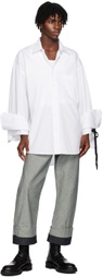 Marina Yee White Maxi Shirt