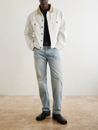 Cherry Los Angeles - Straight-Leg Distressed Jeans - Blue